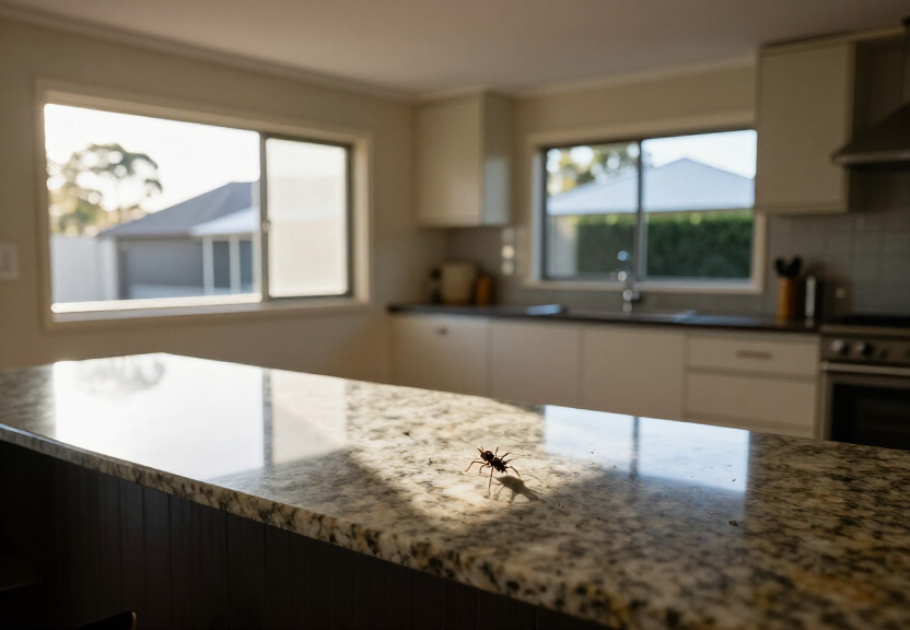 Spider-free shed in Oakhurst after pest control
